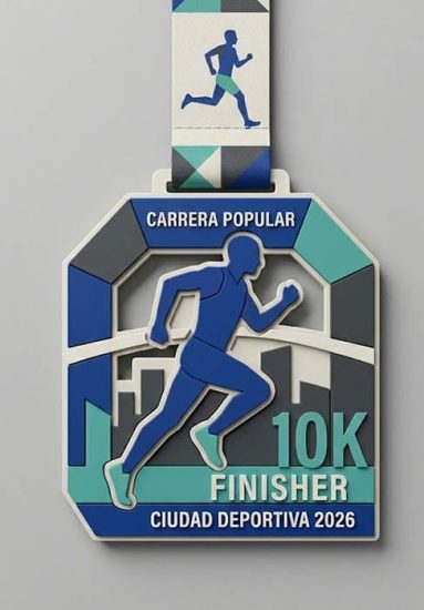 medalla personalizada_running 10k