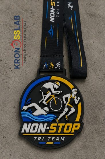 medalla triatlon